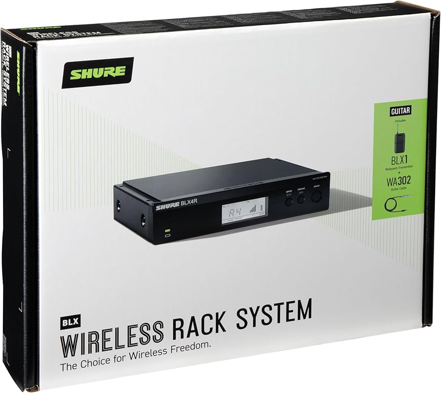 Amazon.com: Shure BLX14R UHF Wireless System for Guitar and Bass